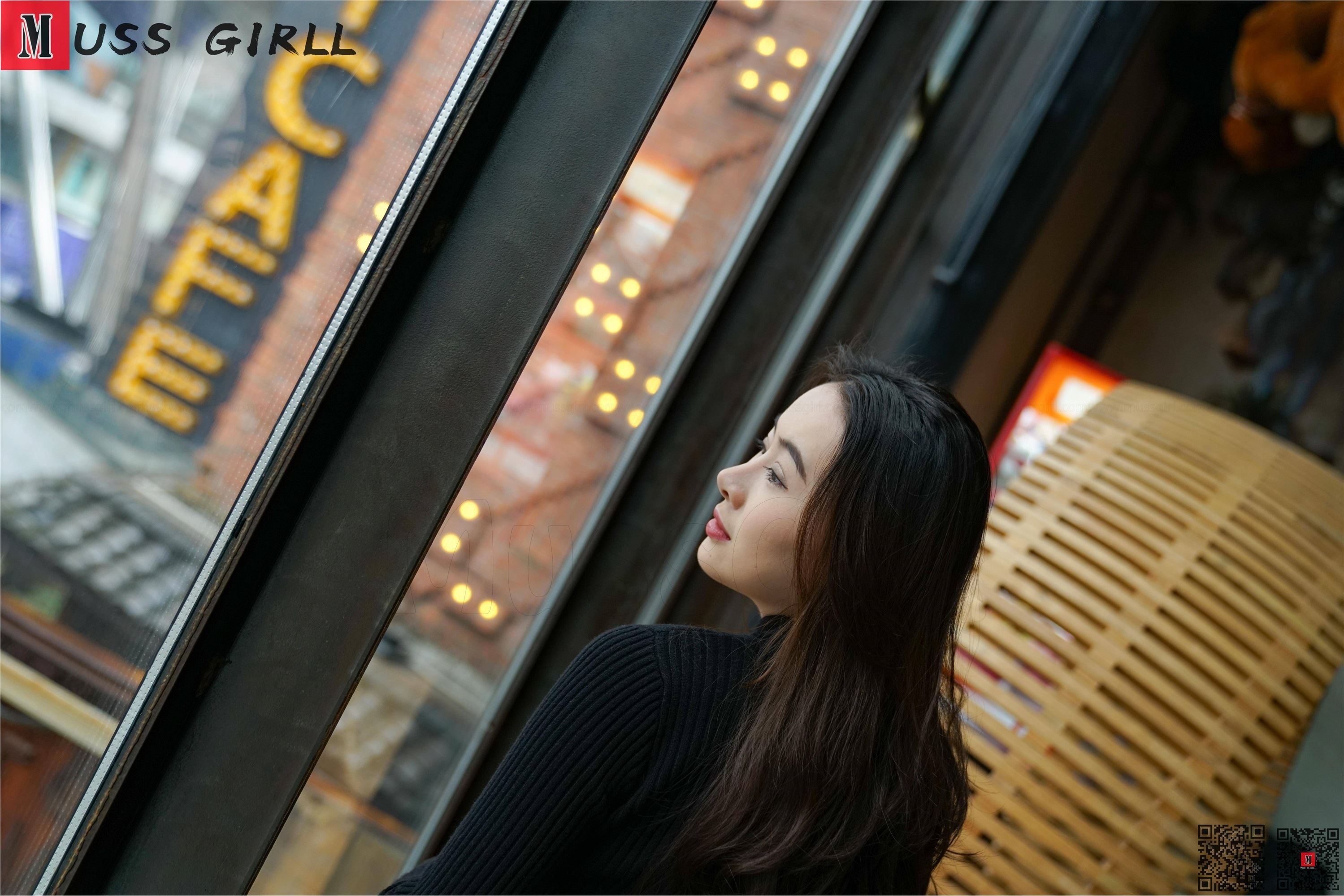 MussGirl慕丝女郎  NO.171 灰丝风衣